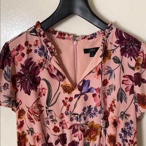 J.Crew Dutch Floral SS Dress